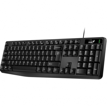 genius Tastatura Genius KB-117 cu fir, Negru