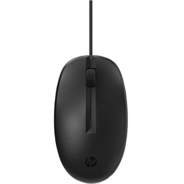 HP Mouse HP128 LSR-265D9AA, cu fir, USB LASER, 1200 dpi, Negru, 265D9AA