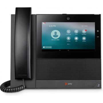 HP POLY CCX 700 Business Media Phone with Open SIP and PoE-enabled telefoane IP Negru 24 linii LCD Wi-Fi