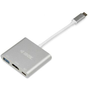 IBOX HUB I-BOX USB TYP C - USB 3.0, HDMI, USB C, POWER DELIVERY