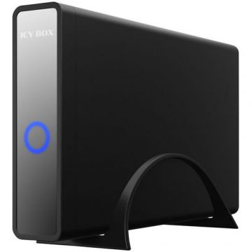 ICYBOX Carcasă externă USB-C cu hub USB, 2.5 / 3.5, SATA / SATA II / SATA III