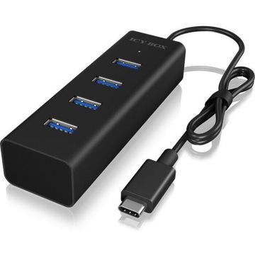 ICYBOX Icy Box USB 3.0 Hub 4 Porturi cu conexiune USB-C