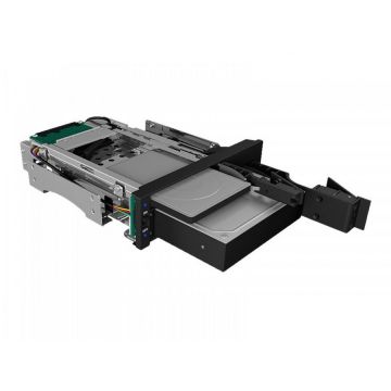 ICYBOX Rack mobil, Raidsonic, Pentru HDD SATA/SAS de 3,5 si 2,5, Negru
