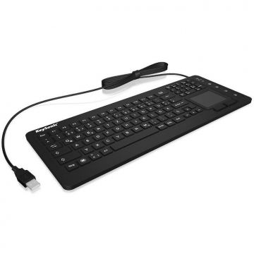 KEYSONIC Tastatura rezistenta la apa KSK-623 Inel, KeySonic, Negru