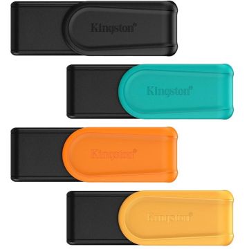 Kingston Card micro SD cu adaptor Kingston DTXS, 128 GB, USB-A, USB 3.2