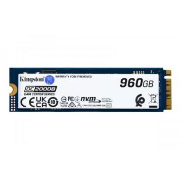 Kingston Unitate SSD Kingston DC2000B, Capacitate 960GB,  PCIe 4.0, Factor de forma M.2 2280