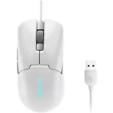 Lenovo MOUSE LENOVO GAMING M300S, USB, OPTICAL, 8k DPI, Sensor Pixart, Alb GY51H47351