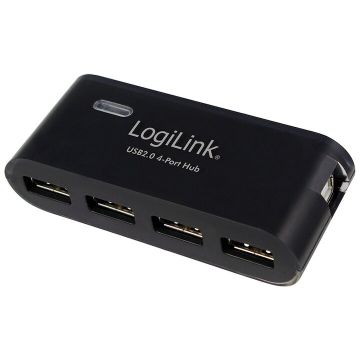 logilink Hub Logilink UA0085, 4 porturi,USB 2.0, include alimentarea