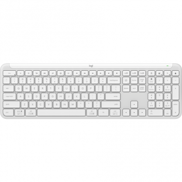 Logitech Tastatura LOGITECH SIGNATURE SLIM K950, Wireless 2.4 GHz + Bluetooth, Alb, Aspect SUA - INTNL-973 920-012466
