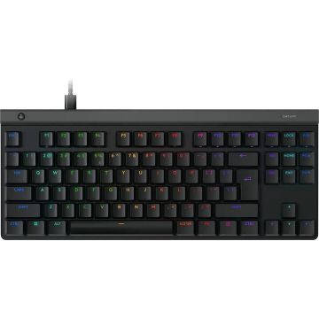 Logitech Tastatura mecanica gaming Logitech G515 TKL, Cu cablu, Tactile, RGB, Negru, 920-012872