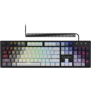 LORGAR Tastatura Gaming Mecanica Lorgar Azar 514 RGB, Cu fir, Layout, Negru, LRG-GK514B-US