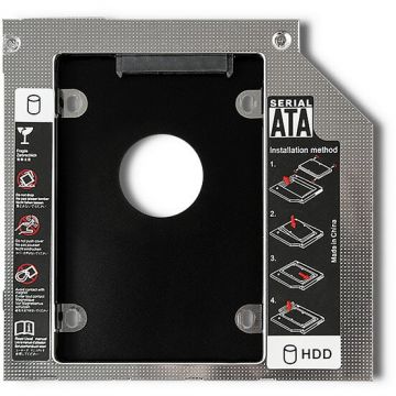 QOLTEC Carcasă Qoltec HDD pentru laptop, HDD de 2,5 | 12,7 mm