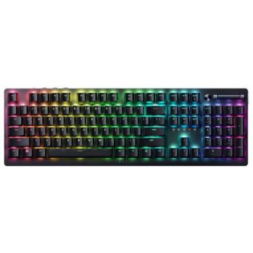 Razer Tastatura Gaming Razer Deathstalker V2 Pro, Wireless, RGB, Layout US, Switch Linear Optical, Negru