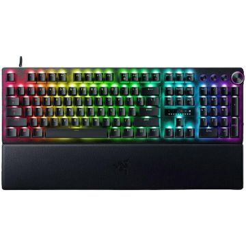 Razer Tastatura mecanica Razer Huntsman V3 Pro Analog Optical, iluminare RazerChroma RGB, US layout, Negru