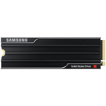 Samsung Unitate SSD SAMSUNG 9100 PRO, Capacitate 2 TB, Heatsink,  NVMe M.2, PCIe 5.0, 14.800 MB/s citire, 13.400 MB/s scriere, SSD intern pentru jocuri si editate video