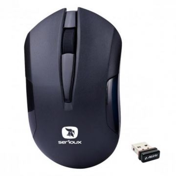 Serioux Mouse Serioux wireless Drago 300 1000DPI Negru