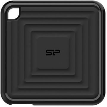 Silicon&nbsp;power SSD extern SILICON POWER PC60 512GB USB-C 540/500 MB/s Negru