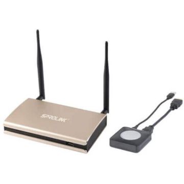 SPROLINK SPROLINK T2 GoShare - Sistem de prezentare wireless,16 participanti conectati simultan, 2 imagini afisate simultan