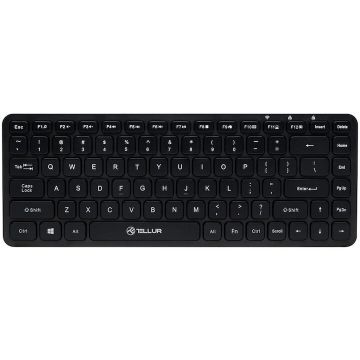 Tellur Tastatura fara fir Tellur, Mini, Negru