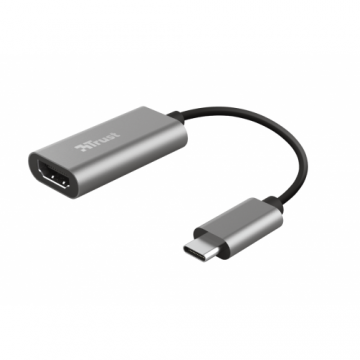 Trust Adaptor Trust Dalyx, USB-C - HDMI, Gray