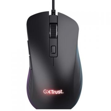 Trust Mouse Gaming Optic Trust GXT924 YBAR+, 25600 DPI, Negru