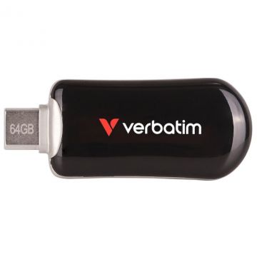 Verbatim Stick Memorie Verbatim Plectra, USB-C, 3.2 Gen 1, 512 GB, Negru