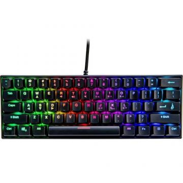 Verbatim Tastatura SureFire by Verbatim KingPin M1, RGB LED, USB, Black