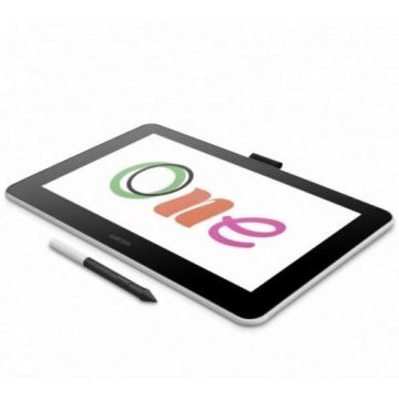 Wacom Tableta grafica WACOM One 13 touch pen display, Negru