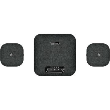 WeDoInnov Speakerphone omnidirectional cu 2 microfoane de extensie EC-POD7, captare voce 10m, 10 ore de conversatie