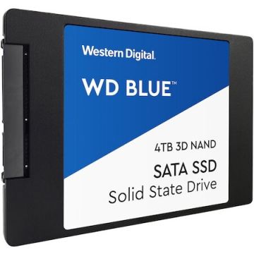 Western&nbsp;Digital SSD Western Digital Dysk WD Blue 4TB 2,5 SATA WDS400T3B0A Scriere 520 MB/s,Citire 560 MB/s