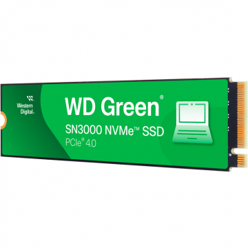 Western&nbsp;Digital SSD Western Digital Green SN3000, 2 TB,  PCI Express 4.0 x4, M.2 NVME 2280, 5000/4200 MBps