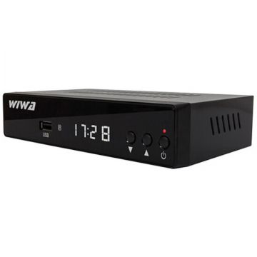 Wiwa Tuner TV WIWA H.265 MAXX, DVB-T2, suport canale