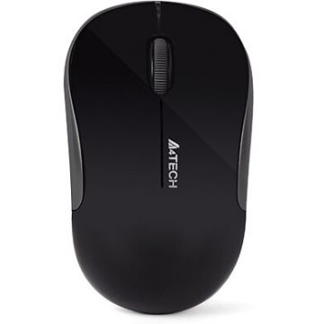 A4tech MOUSE wireless A4tech, PC sau NB, 2.4GHz, optic, 1000 dpi, butoane-scroll 3-1, Negru, G3-300N-BK (timbru verde 0.18 lei)