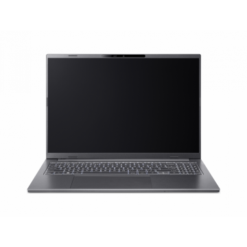 Acer Laptop Acer Aspire 16 AI A16-61M, Procesor AMD Ryzen™ Al 5 340 pana la 4.80 GHz, 16 inch, WUXGA+, OLED, 120Hz, 16GB LPDDR5X, 512GB SSD, AMD Radeon 840M Graphics, Free Dos, Gri