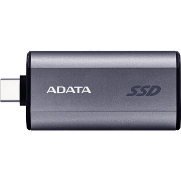 Adata SSD ADATA Extern SC750, Capacitate 1 TB, Titanium, USB-C 3.2 Gen 2 (10 Gbit/s)