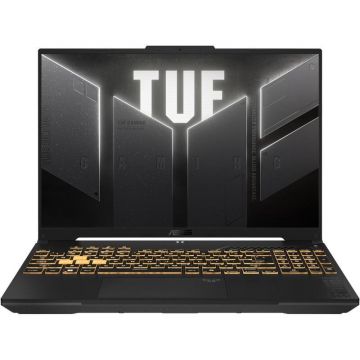 Asus Laptop Asus TUF Gaming F16, FX607VJ-RL184, 16 inch, WUXGA, Procesor Intel® Core™ 5 210H, 16GB DDR4, 512GB SSD, NVidia GeForce RTX 3050 6GB, No OS, Gri inchis