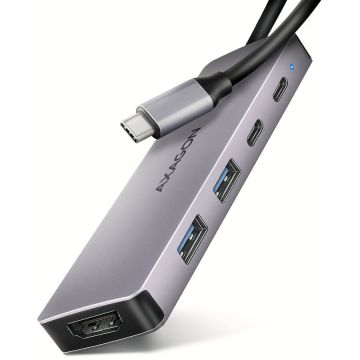 AXAGON Hub USB AXAGON HMC-5H60, USB-C 3.2 Gen 1, 2x USB-A, 4K/60Hz HDMI, PD 100W, 15cm USB-C