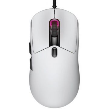 Cougar Mouse Gaming Cougar Minos Neo, RGB, 6200 dpi, cu fir, Alb