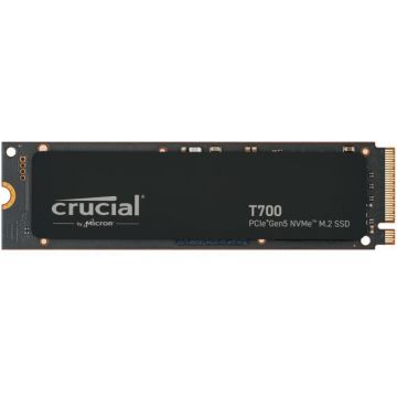 CRUCIAL Solid State Drive (SSD) Crucial T700, Capacitate 2TB, PCI Express 5.0 x4, M.2 2280, NVMe