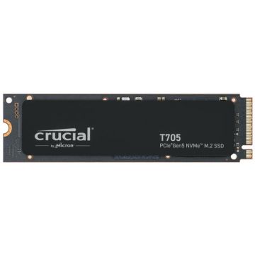 CRUCIAL SSD intern CRUCIAL T705, Capacitate 2 TB, Viteza de citire/scriere 14500/12700 MBps, PCIe 5.0, M.2, CT2000T705SSD3