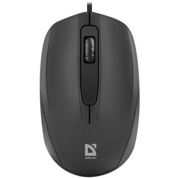 Defender Mouse, Defender, Aapha MB-507 1000dpi, fara clic, Negru