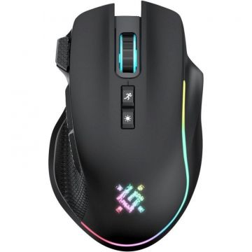 Defender Mouse Defender GM-213 Thunder RF, 1600dpi, 8P, Negru