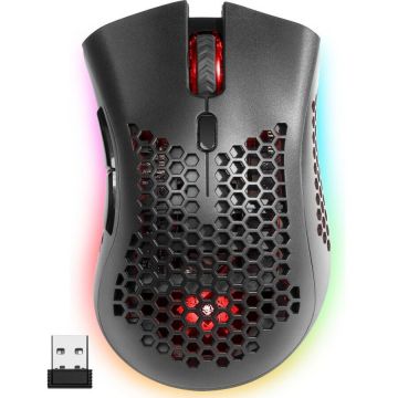 Defender Mouse gaming Defender GM-709L ,Warlock 52709, Wireless, RGB, Negru
