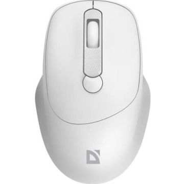 Defender Mouse optic wireless silentios Defender FEAM MM-296, 1600 dpi, Alb