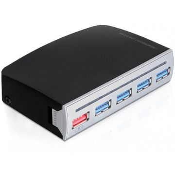 Delock Hub USB 3.0 intern/extern 4 porturi, Delock 61898