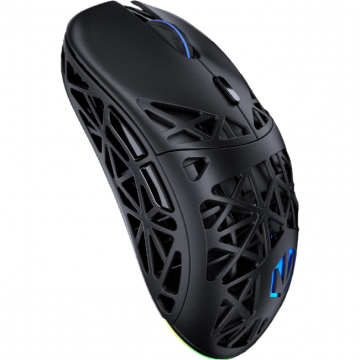 Endorfy Mouse Gaming Endorfy LIV Plus Wireless, iluminare RGB, 26000 dpi, Bluetooth, Negru