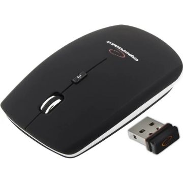 ESPERANZA Mouse Optic Wirelless, Esperanza EM120K, 4D, 2.4GHz, 1600 DPI, Saturn Negru