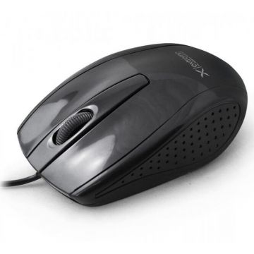 Extreme Mouse Extreme XM110K, Bungee, USB, 1000dpi, Negru