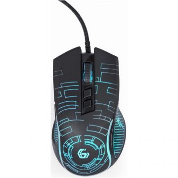 GEMBIRD Mouse Gaming Gembird MUSG-RGB-01 Negru