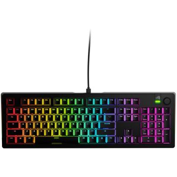 Glorious Tastatura Gaming Glorious GMMK 3 Black RGB 100% Prebuilt, Fox MX Switch, Mecanica